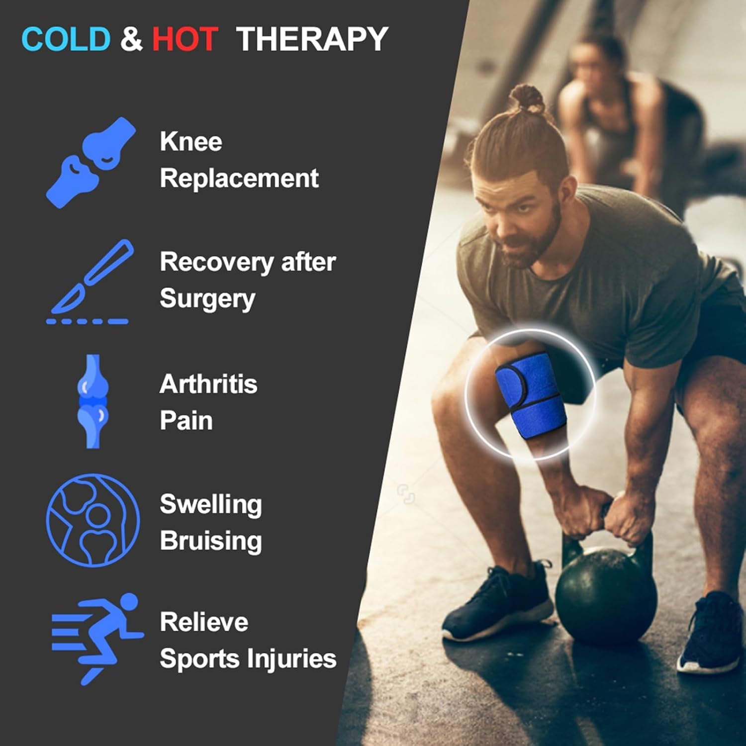 Thumbnail 5 de Knee Ice Pack Wrap 7.8 x 5.5