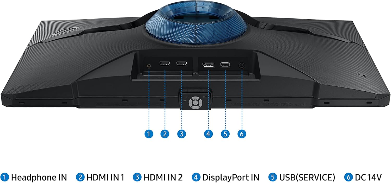 Thumbnail 1 de SAMSUNG 25-inch Odyssey G4 Series Gaming Monitor (LS25BG402ENXGO)
