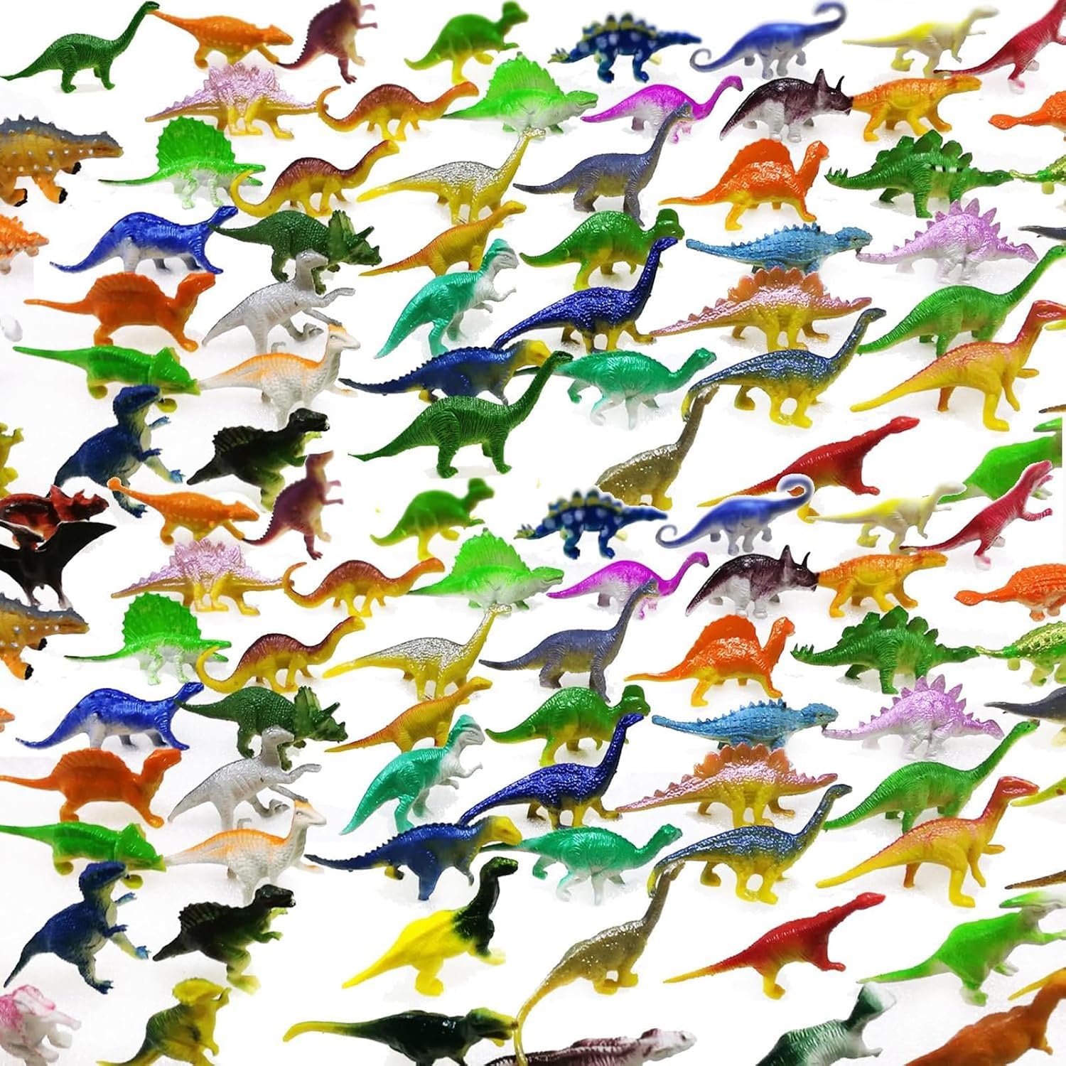Detalle de OuMuaMua Dinosaur Toys 78-pack mini figures