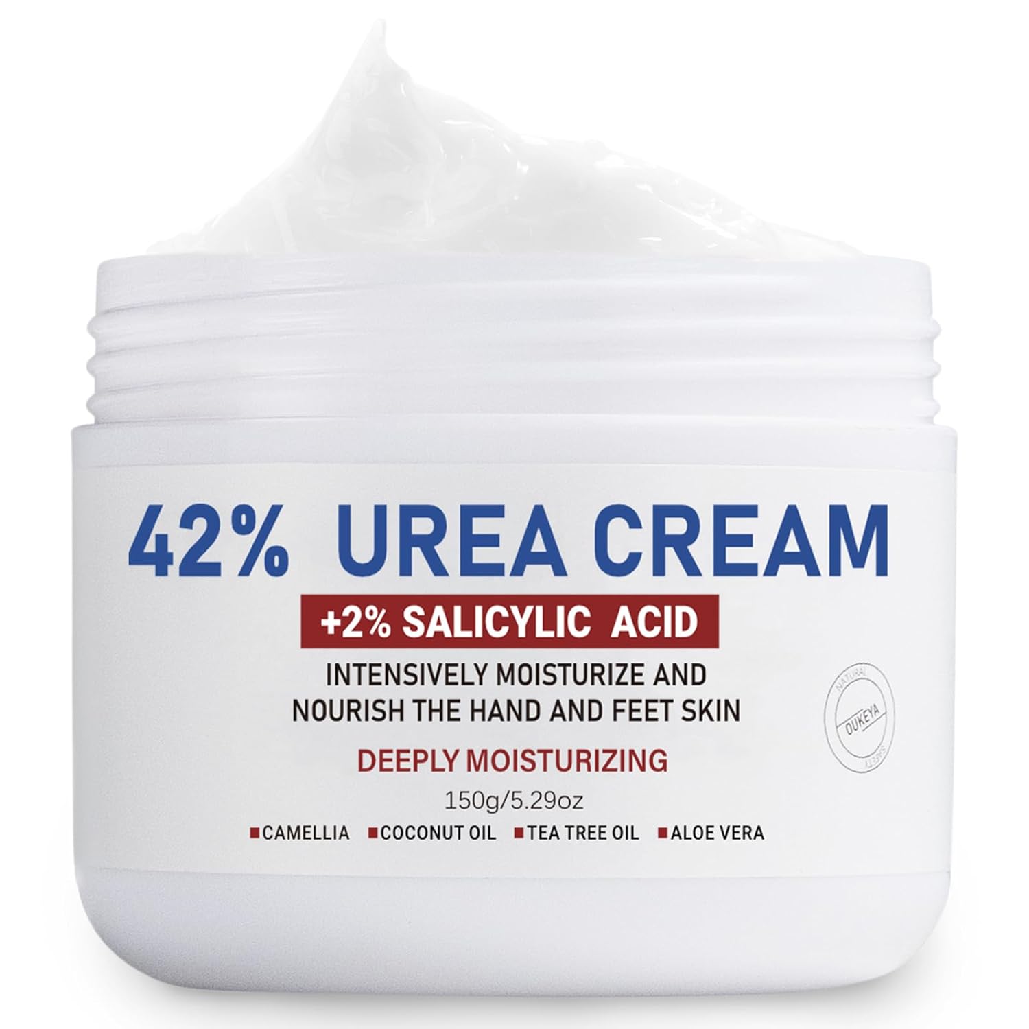 Detalle de OUKEYA Urea Creme 42% Fußcreme 🦶