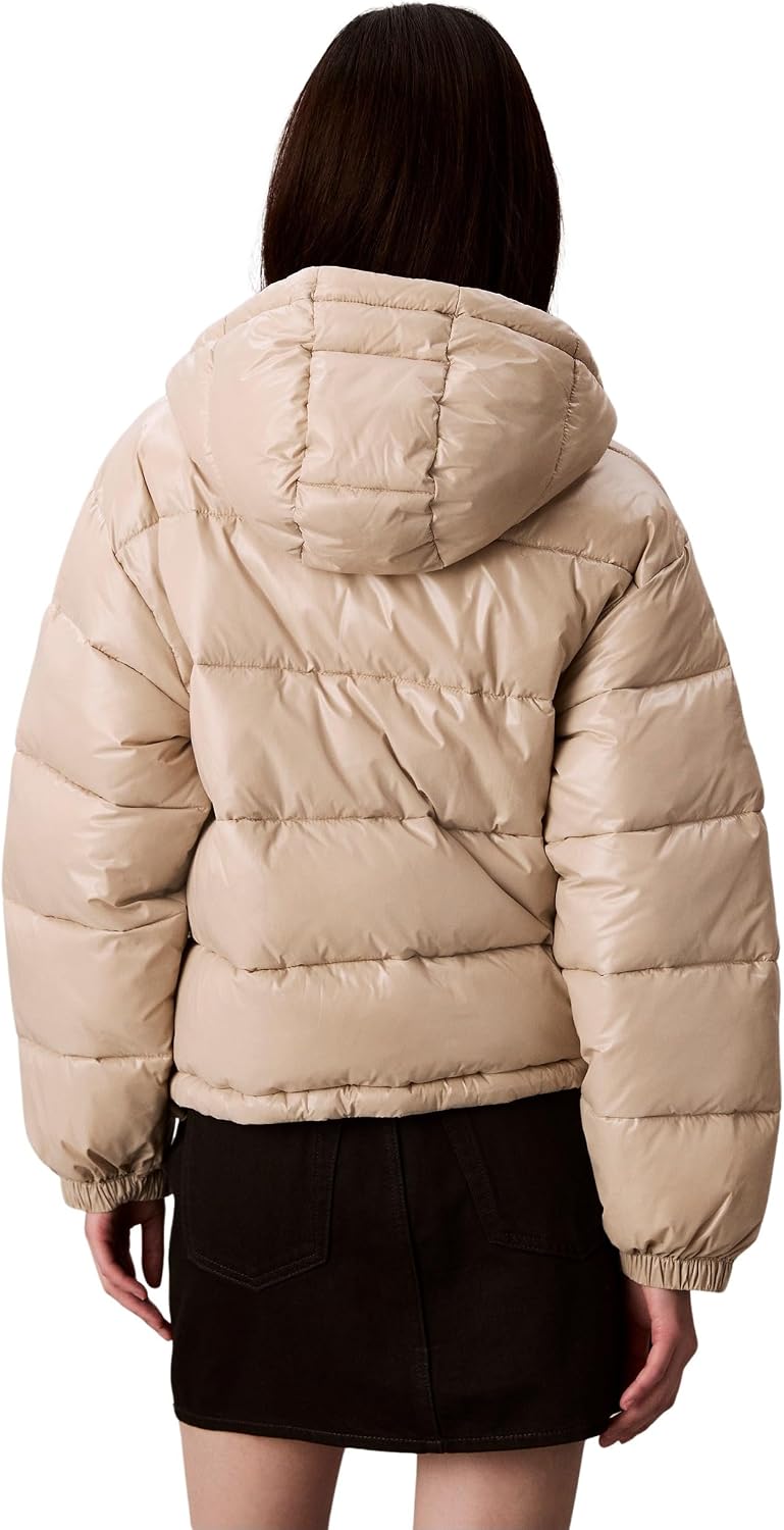 Detalle 2 de Calvin Klein Women’s Shine Puffer Jacket with Hood