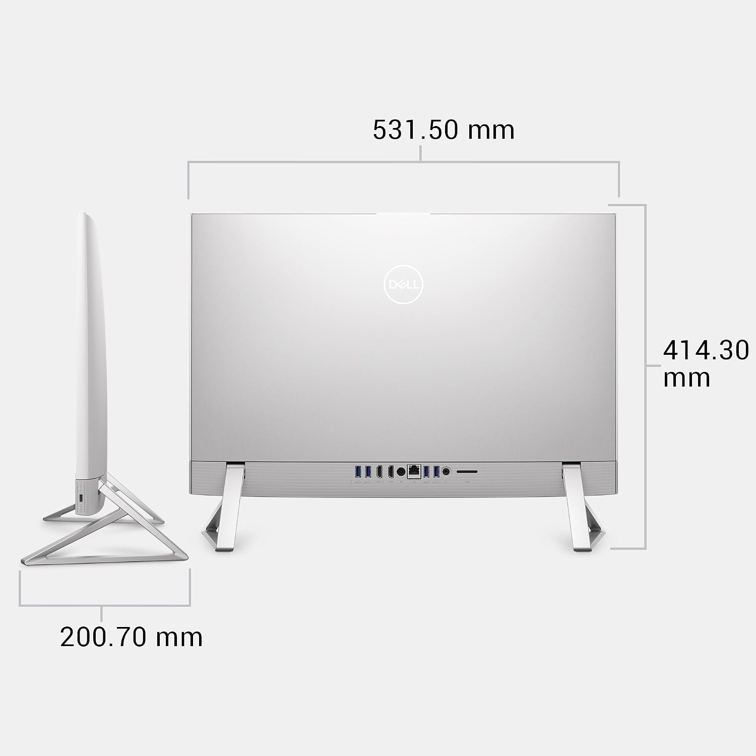Thumbnail 6 de Dell 24 All-in-One Desktop EC24250 review: a tidy 23.8-inch FHD everyday workhorse