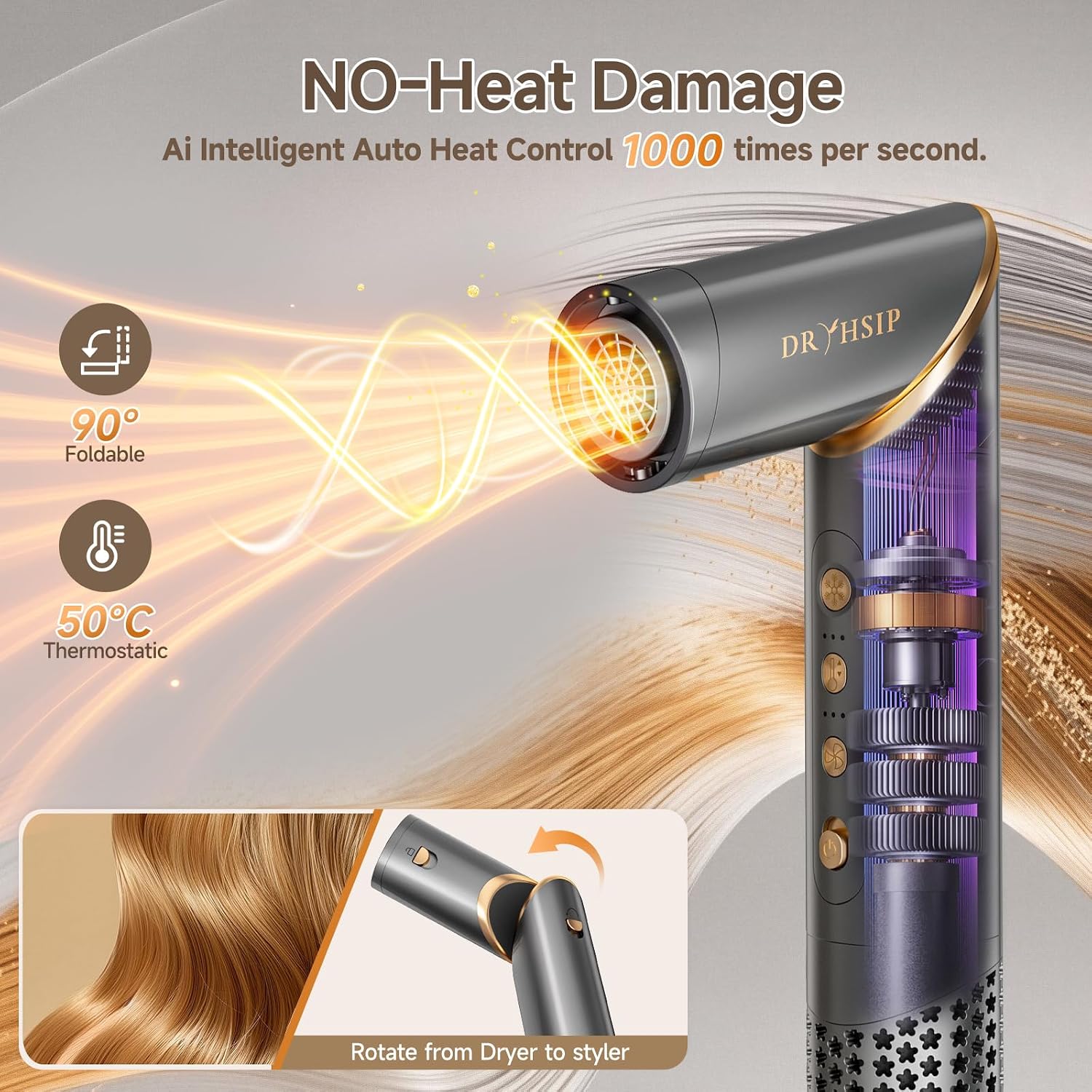 Detalle 2 de AVENHO 8-in-1 Air Styler 110000 RPM