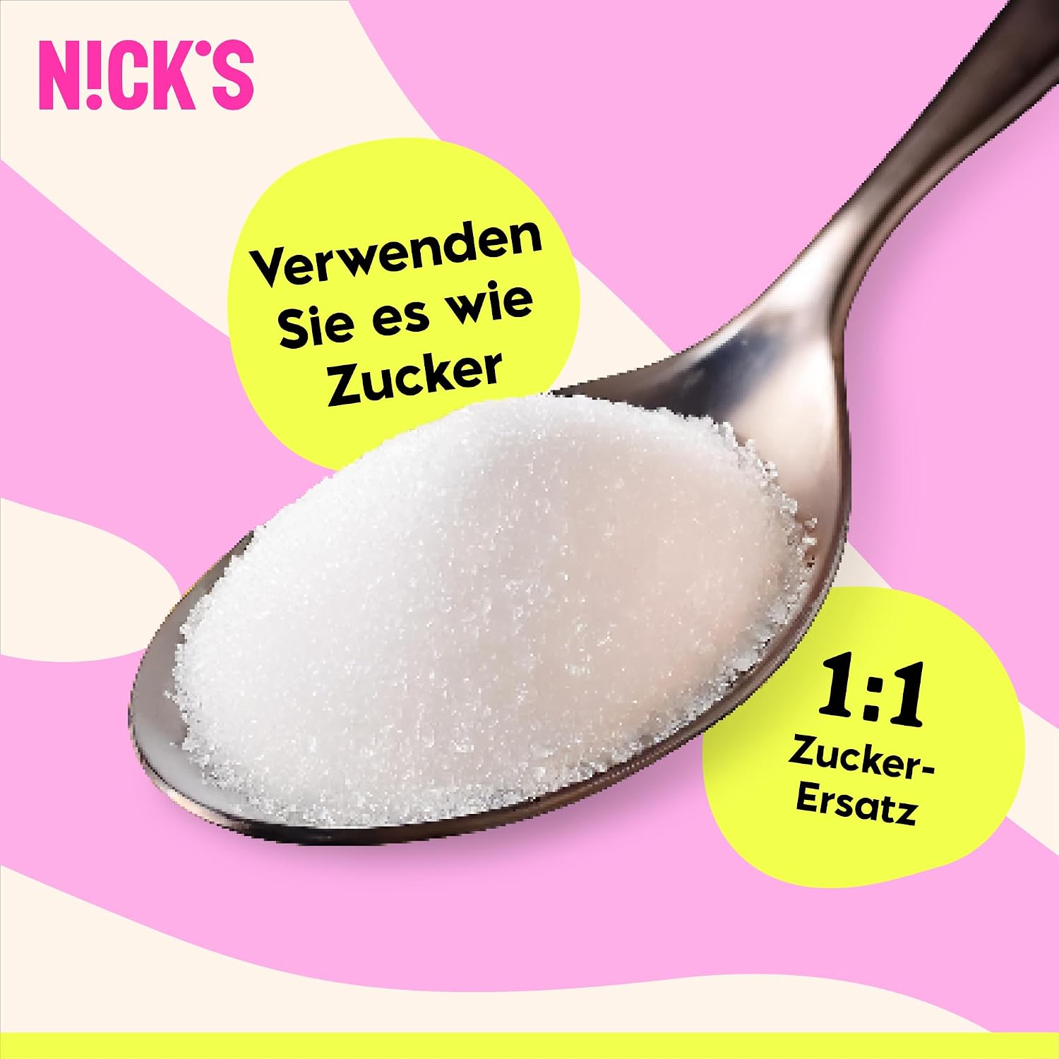 Thumbnail 4 de NICKS Use Like Sugar kalorienarm 1 kg 🍬
