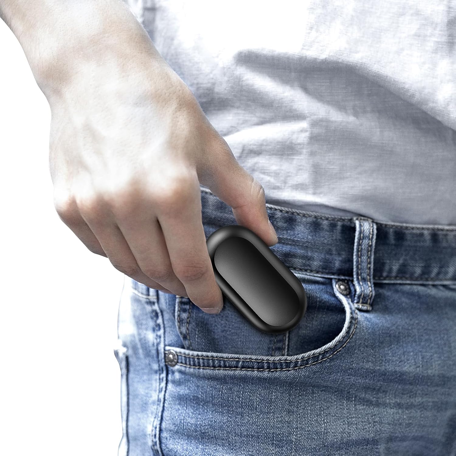 Detalle de Kurdene Wireless Earbuds Bluetooth 5.3 — Lightweight In-Ear Headphones