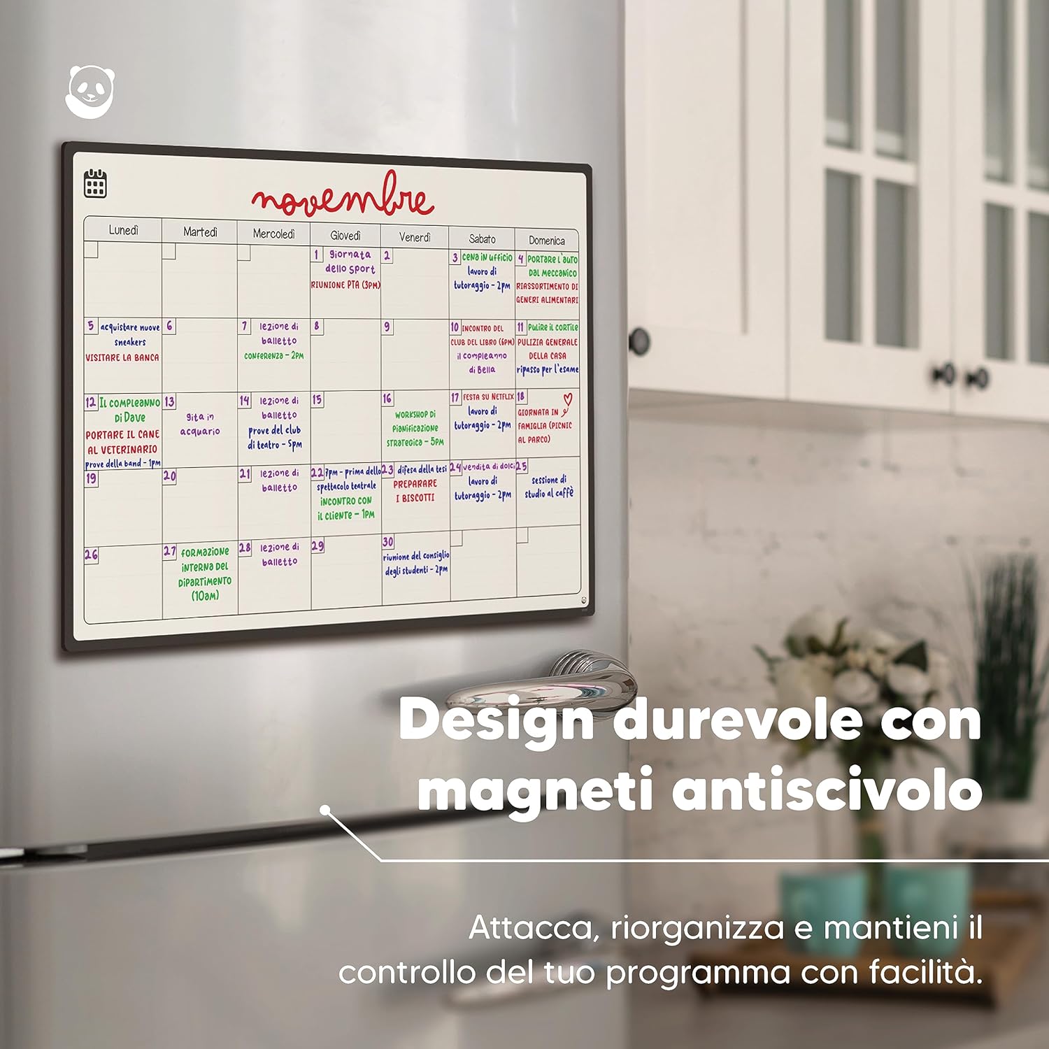 Thumbnail 4 de Smart Panda A3 Lavagna Calendario Magnetico