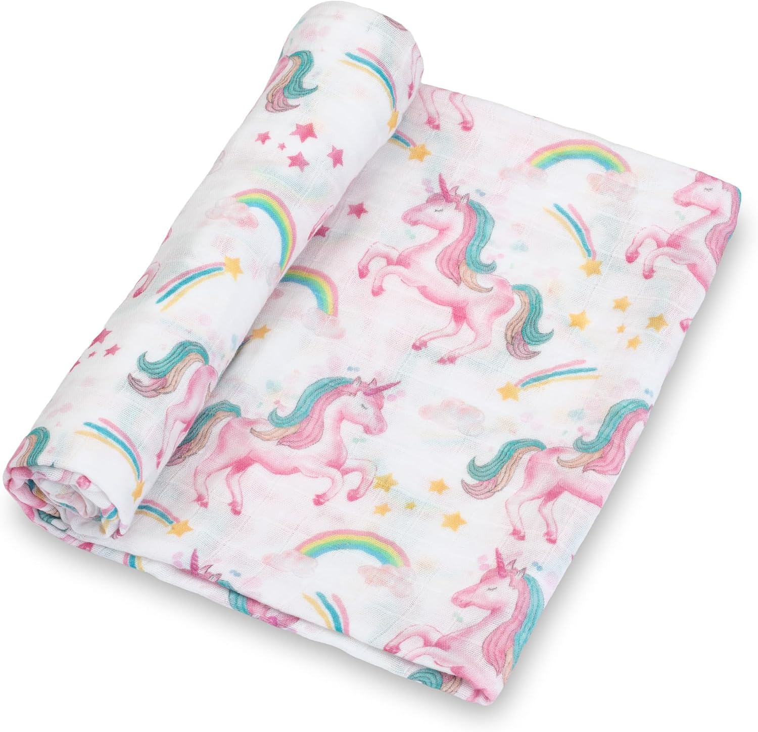 Thumbnail 6 de LollyBanks Muslin Swaddle Blanket, 47 x 47 in