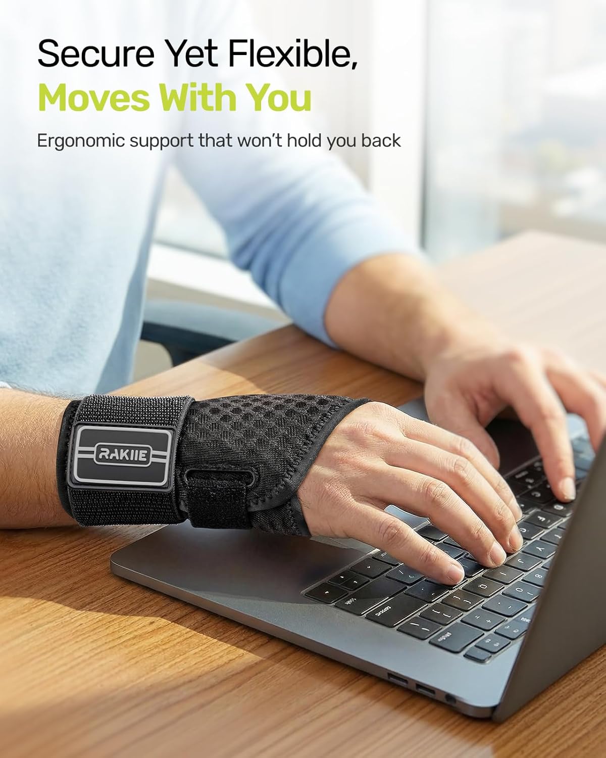 Detalle de Rakiie Ergonomical Thumb Support with 2 Support Bars – Right or Left Hand Spica Splint
