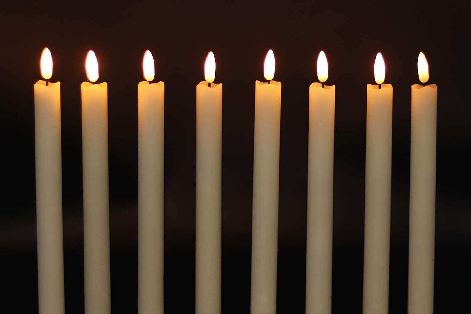 Detalle de Eldnacele LED Taper Candles with Timer ⛪