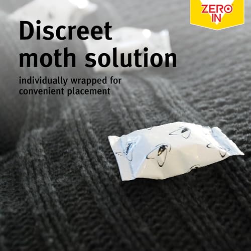 Detalle de Zero In New Generation Moth Balls – Advanced Transfluthrin Moth Killer for Wardrobes (30 Pack)
