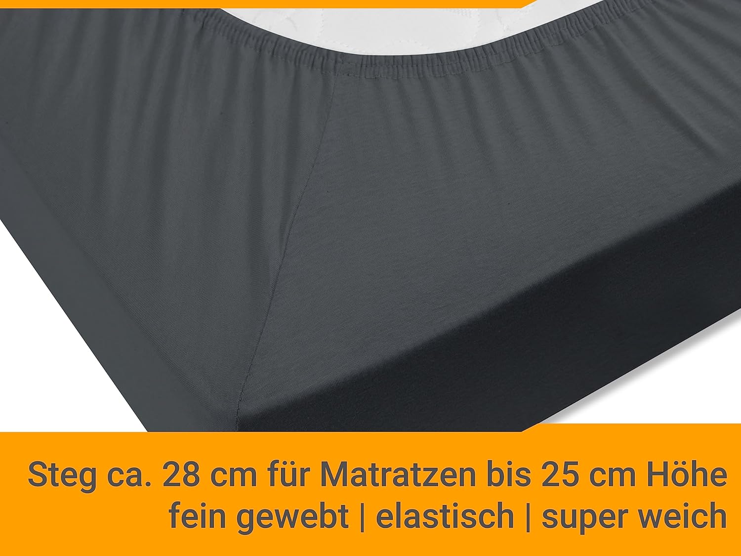 Thumbnail 4 de Npluseins Drap Housse 140x200 à 160x200 – Coton 100% doux et ajustable