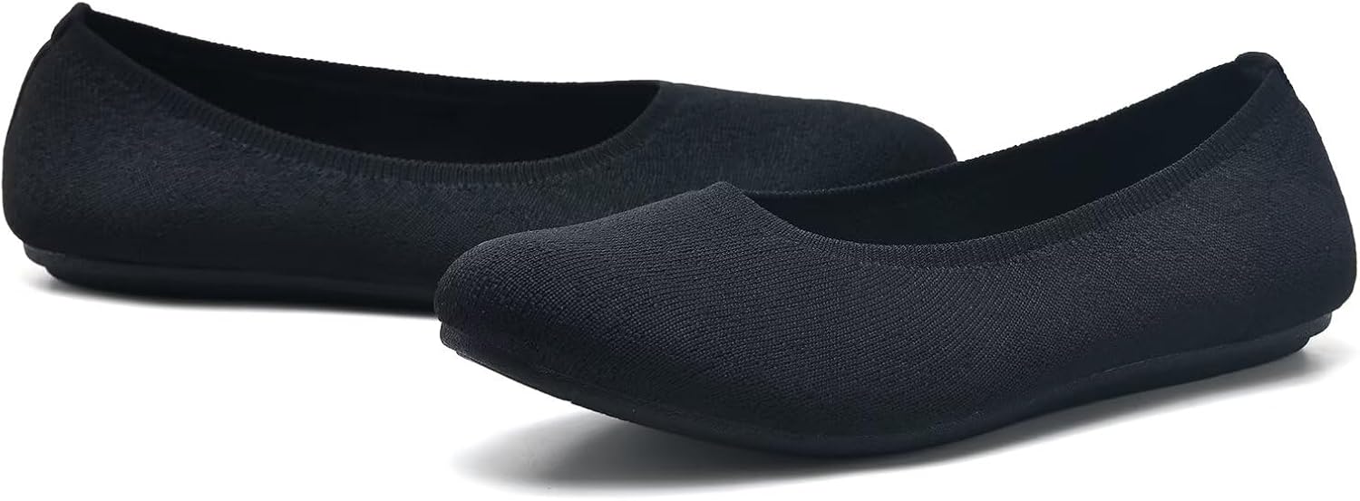 Thumbnail 6 de Puxowe Damen Ballerina Rundzeh Flache Schuhe – Komfortable Slip-On Flats für Alltag und Spaziergänge