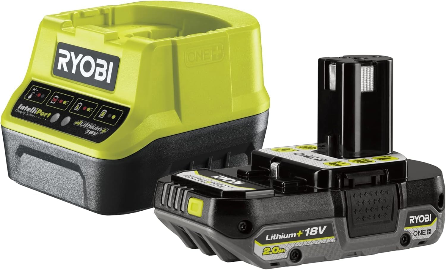 Thumbnail 6 de Ryobi Kit Batteria e Caricabatterie Originali 18V ONE+ con 2 Batterie 5,0Ah Lithium+ e Caricatore Rapido 5,0A (RC18150-250G)