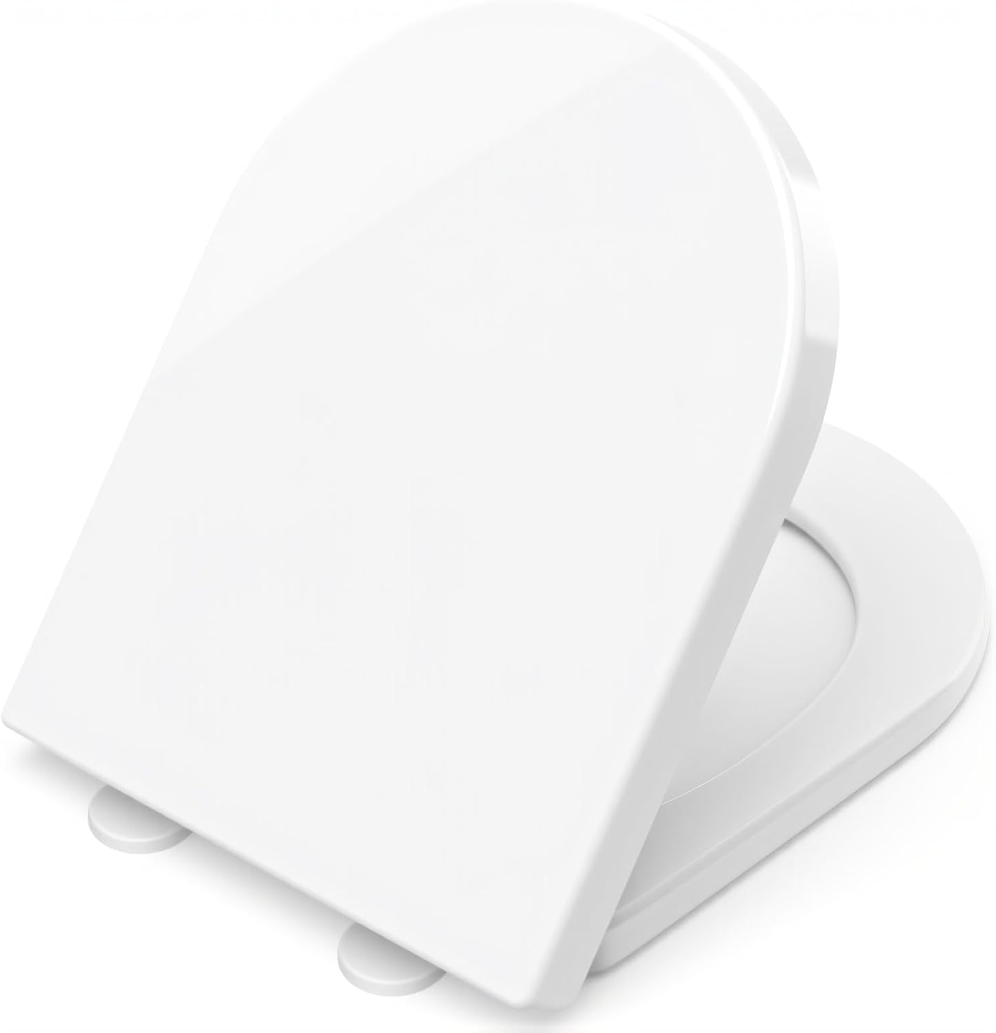 Detalle de D Shape Soft Close Toilet Seat 1 — toilet seat 🚽