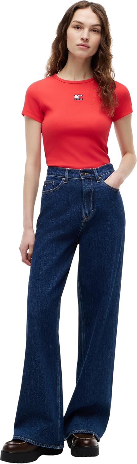 Thumbnail 4 de Tommy Jeans Claire HR WD Ai4159 Dw0dw22438, Sciol Donna – Jeans denim stretch, high rise e wide fit