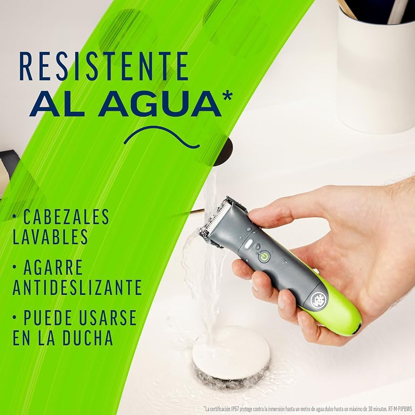 Thumbnail 4 de Veet Total Pro Recortadora Hombre 🌊 Resistente al agua, USB