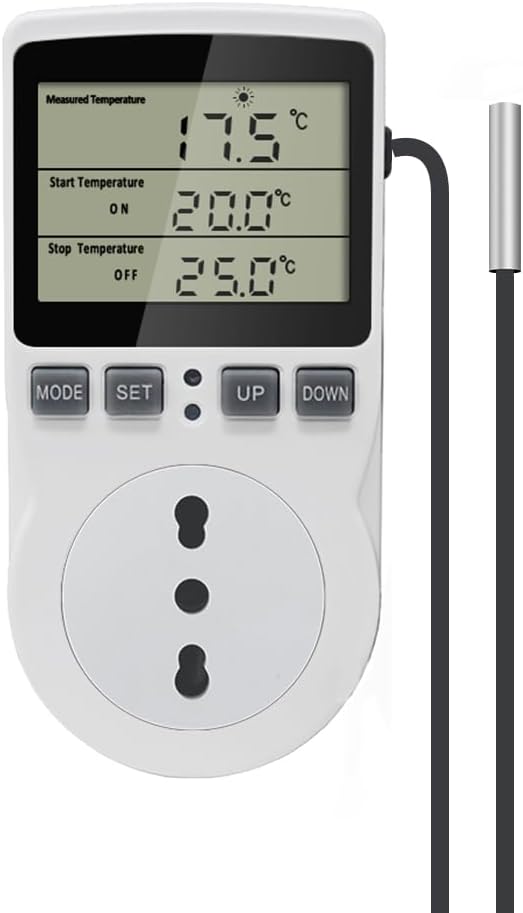 KT3100 Termostato digitale per terrario 230V 16A 🌡