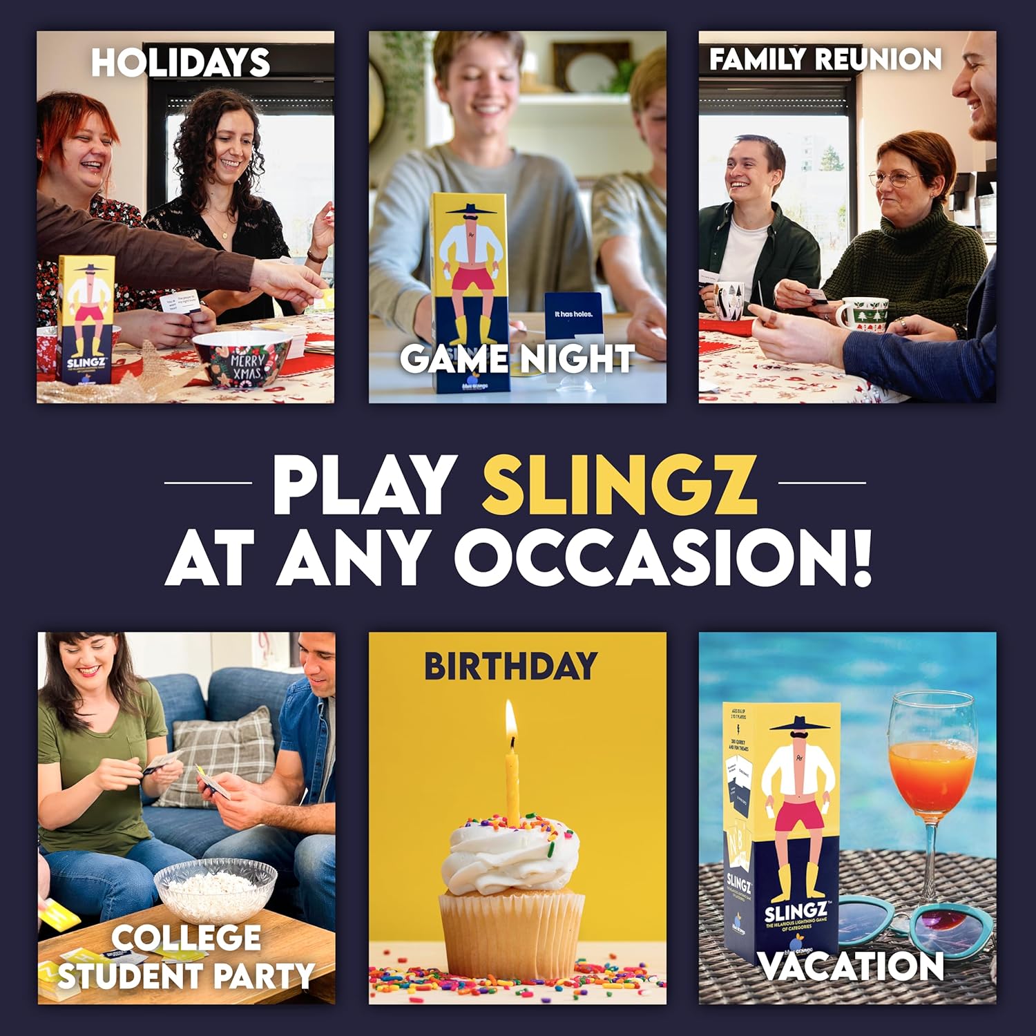 Detalle de Slingz Fast Word Card Game