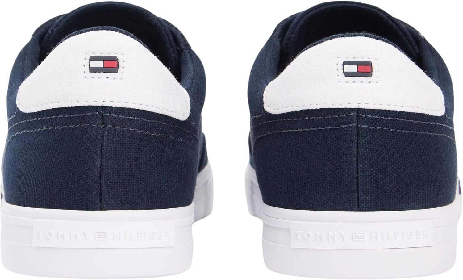 Detalle de Tommy Hilfiger Vulc Core RWB Long Lace CVS FM0FM05813 Low Top: zapatillas azules para uso diario