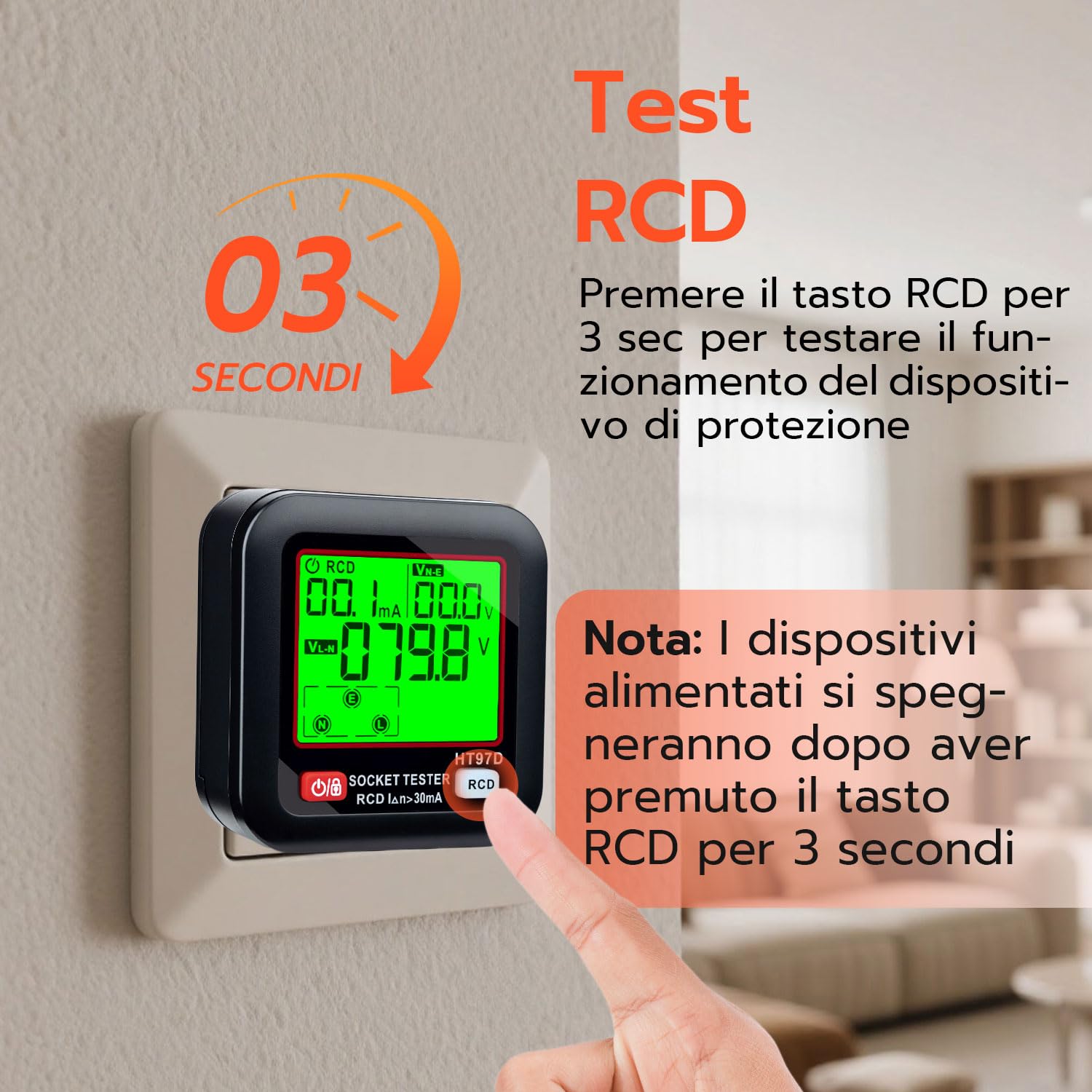 Detalle 2 de Wigearss Tester de Prese 30-260V