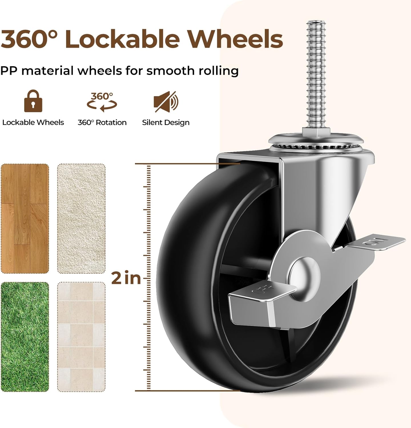 Thumbnail 2 de HYSEYY Clothes Rack 63 in height