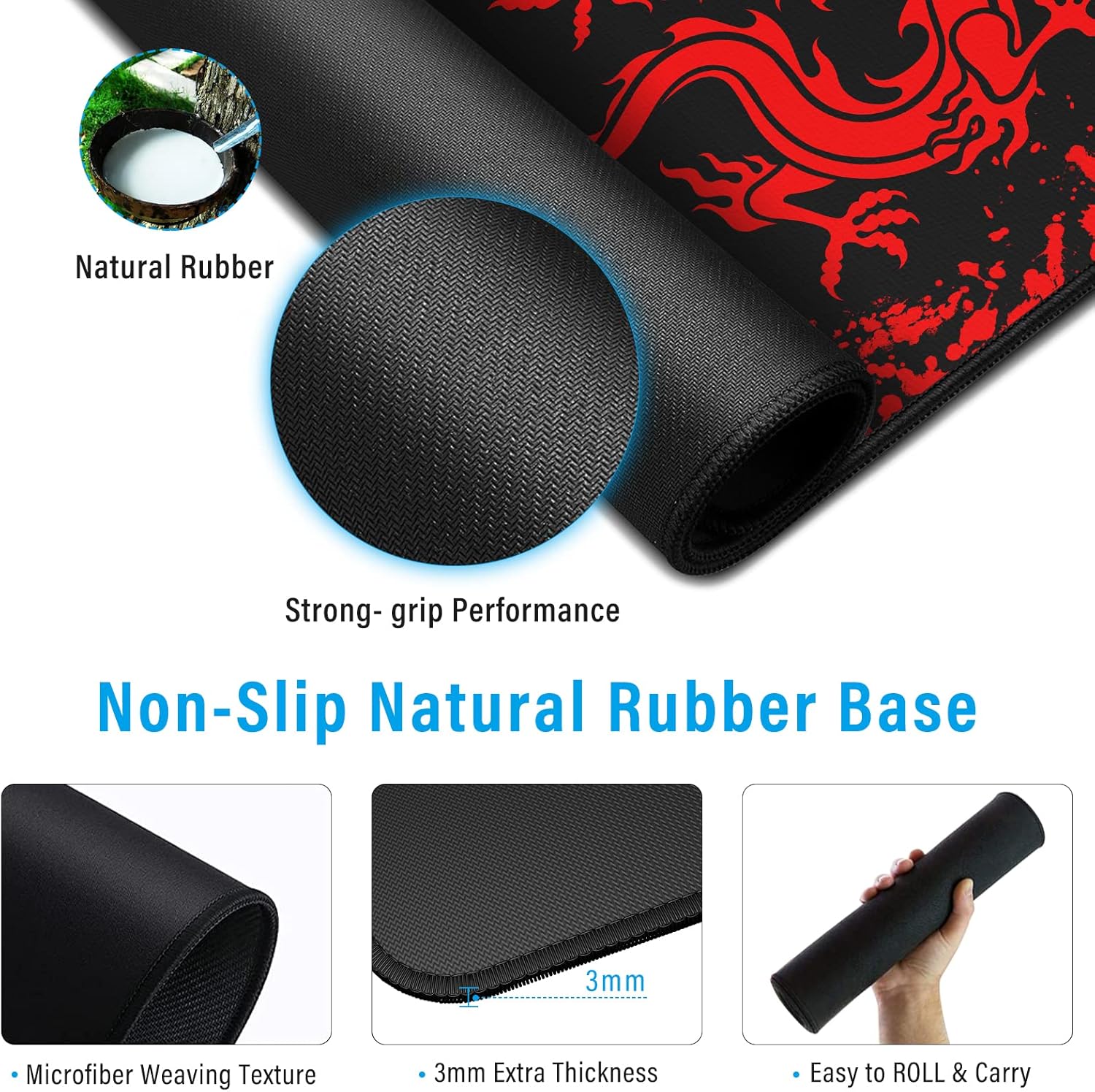 Thumbnail 2 de JIALONG XXL Alfombrilla de Ratón 🖱