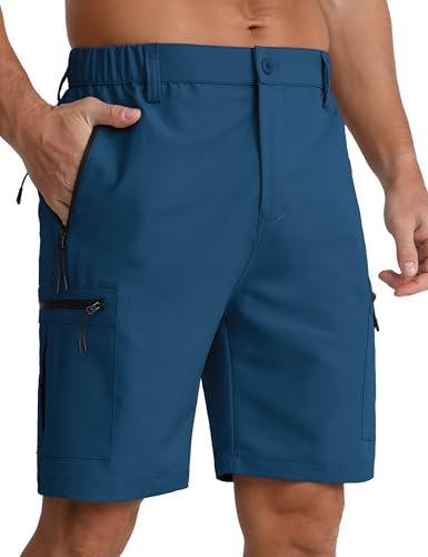 Detalle de APTRO Mens Cargo Hiking Shorts: Lightweight Outdoor Casual Shorts for Men