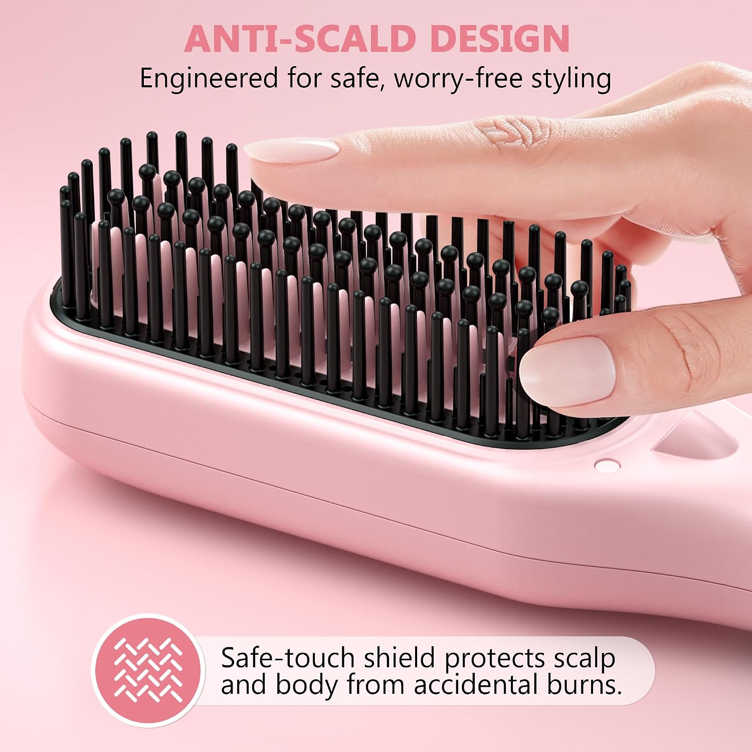 Thumbnail 4 de VETTH Hair Straightening Brush, Ceramic