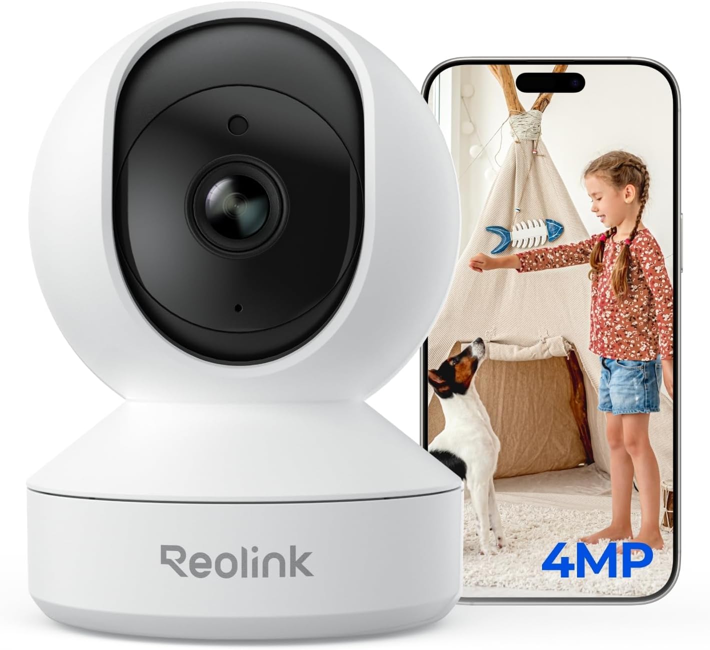 Detalle de Reolink 4MP Caméra de surveillance avec vue 360° ⚙