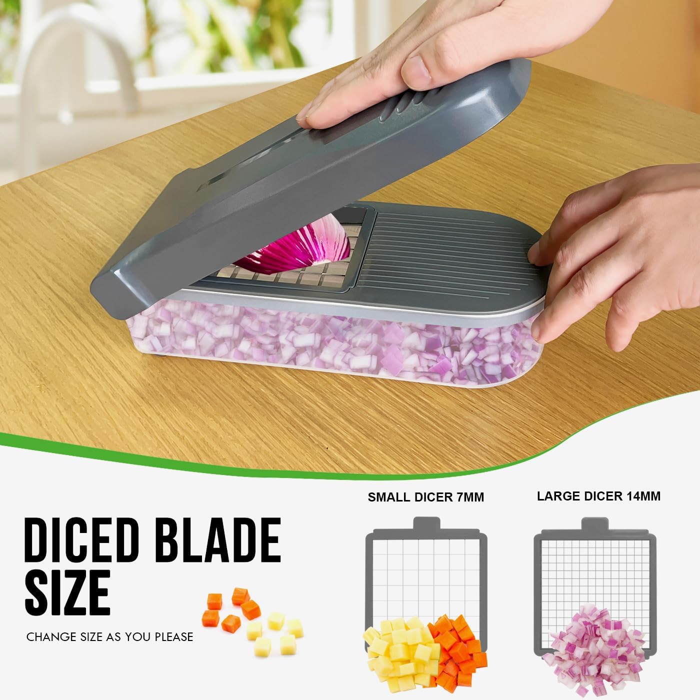 Detalle de LHS Vegetable Chopper with 1.2L Container