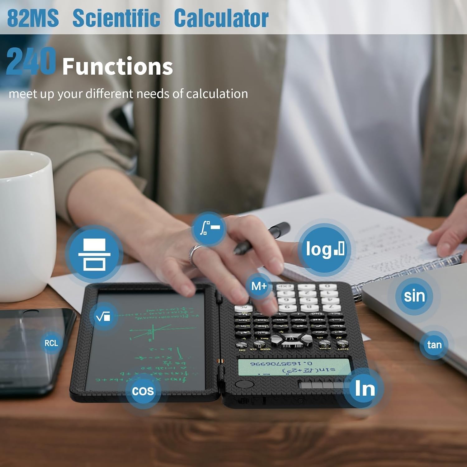 Detalle de ROATEE Scientific Calculator 82MS