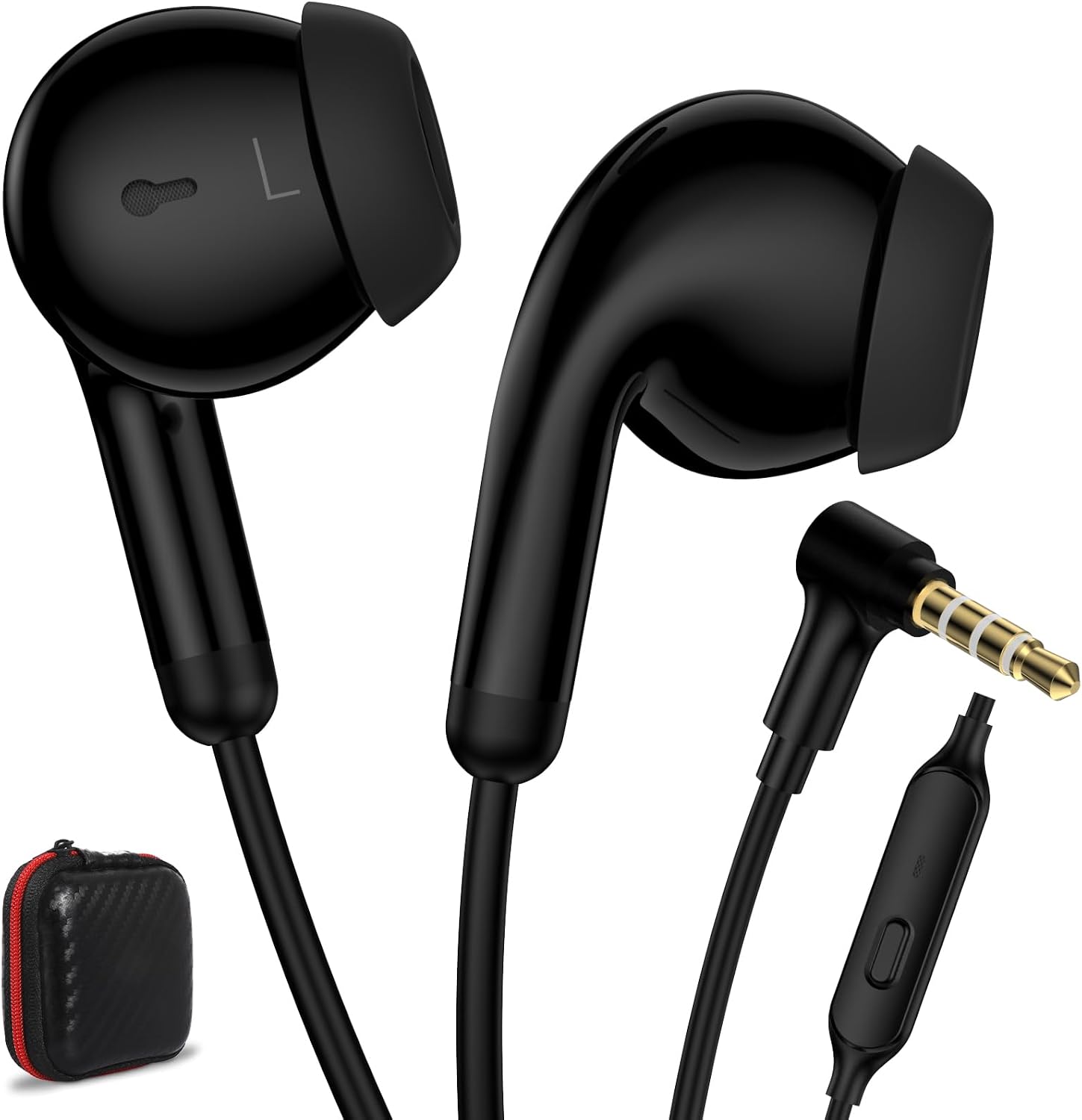 Detalle de ACANDYA 3.5mm Wired Earbuds Noise Cancelling