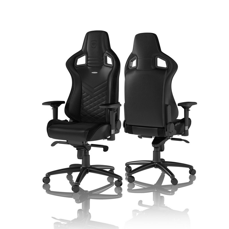 Thumbnail 3 de Noblechairs Epic: Silla Gaming acolchada negra