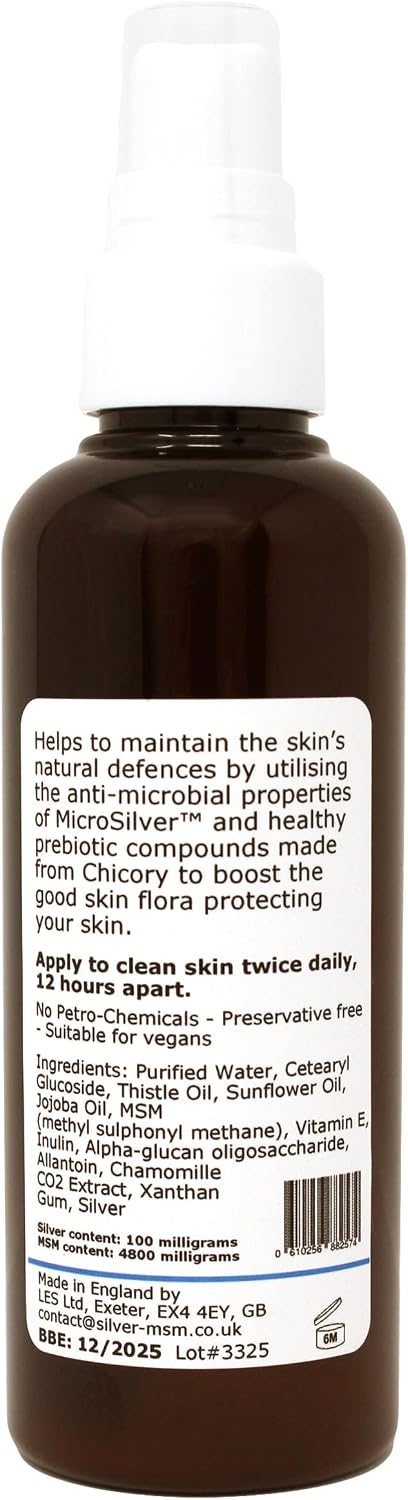 Thumbnail 4 de Argentum Plus Silver-MSM Prebiotic Skin Serum 100 ml: Barrier Repair & Skin Flora Support
