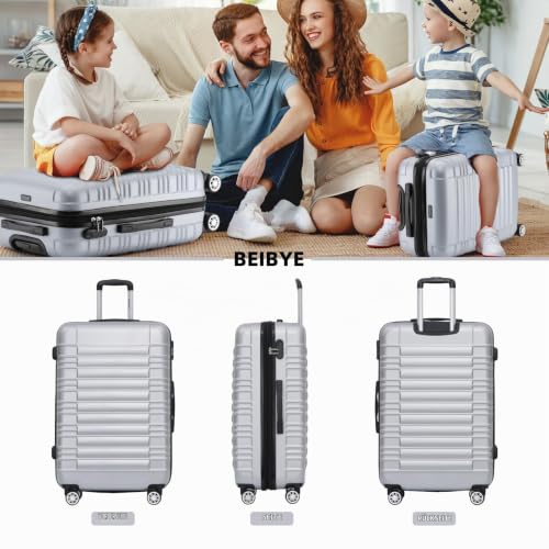 Thumbnail 1 de BEIBYE Reisekoffer 2088 – Stabiler ABS-Koffer mit Erweiterung und Zwillingsrollen