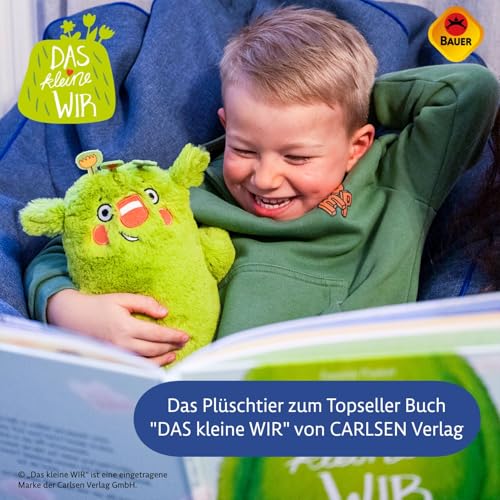 Thumbnail 3 de Das kleine WIR Kuscheltier – Grün, 20 cm von Bauer Spielwaren