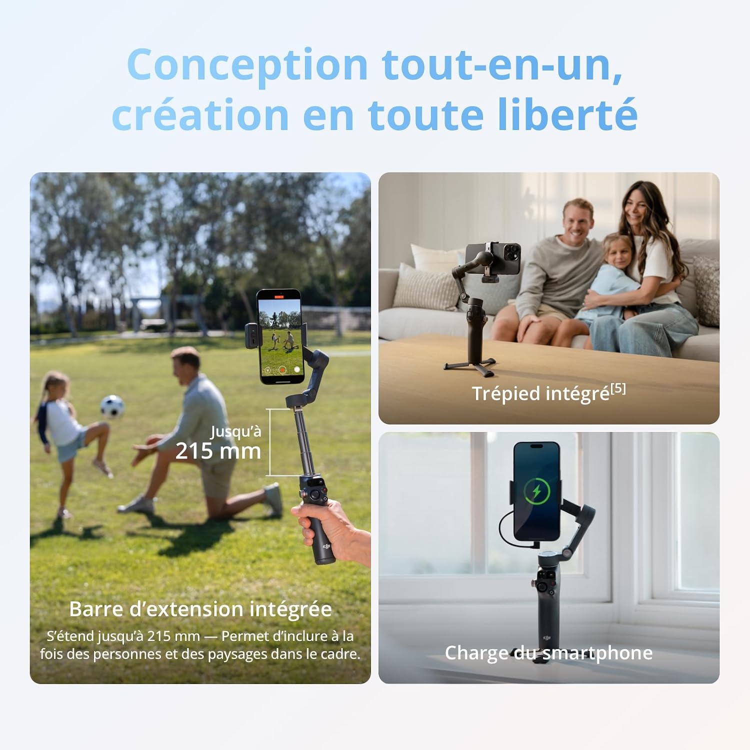 Thumbnail 5 de DJI Osmo Mobile 8 stabilisateur 360°