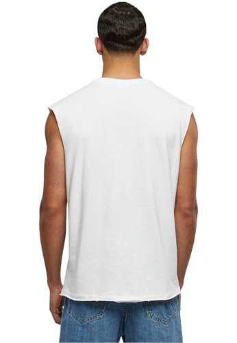 Detalle de URBAN CLASSICS Canotta Uomo Oversize – Canottiera sportiva in cotone pesante, taglie S-XXL
