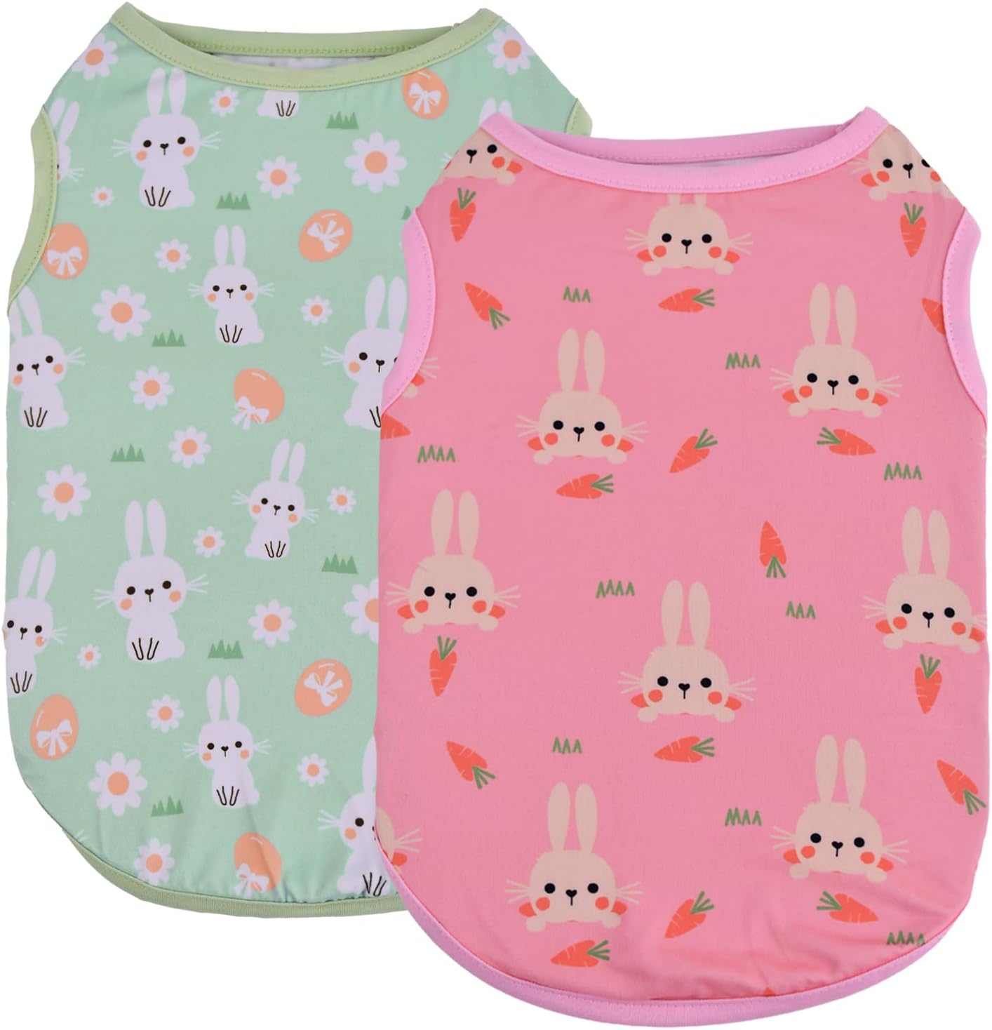 Detalle de Vehomy Easter Dog Shirts 2-Pack