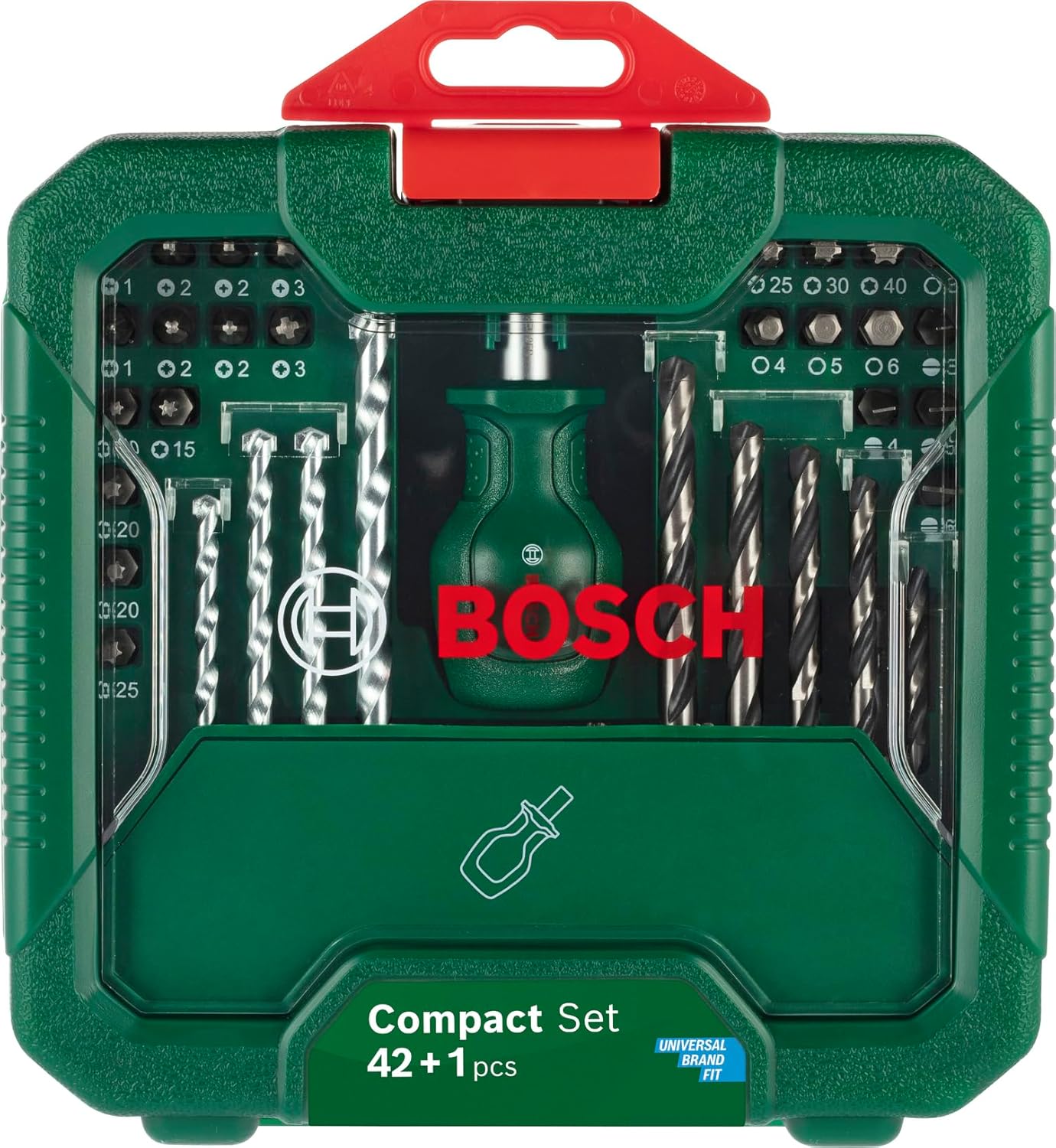 Thumbnail 1 de Bosch Compact Set, 42 + 1 pcs (192 x 186 mm) – Amazon Edition