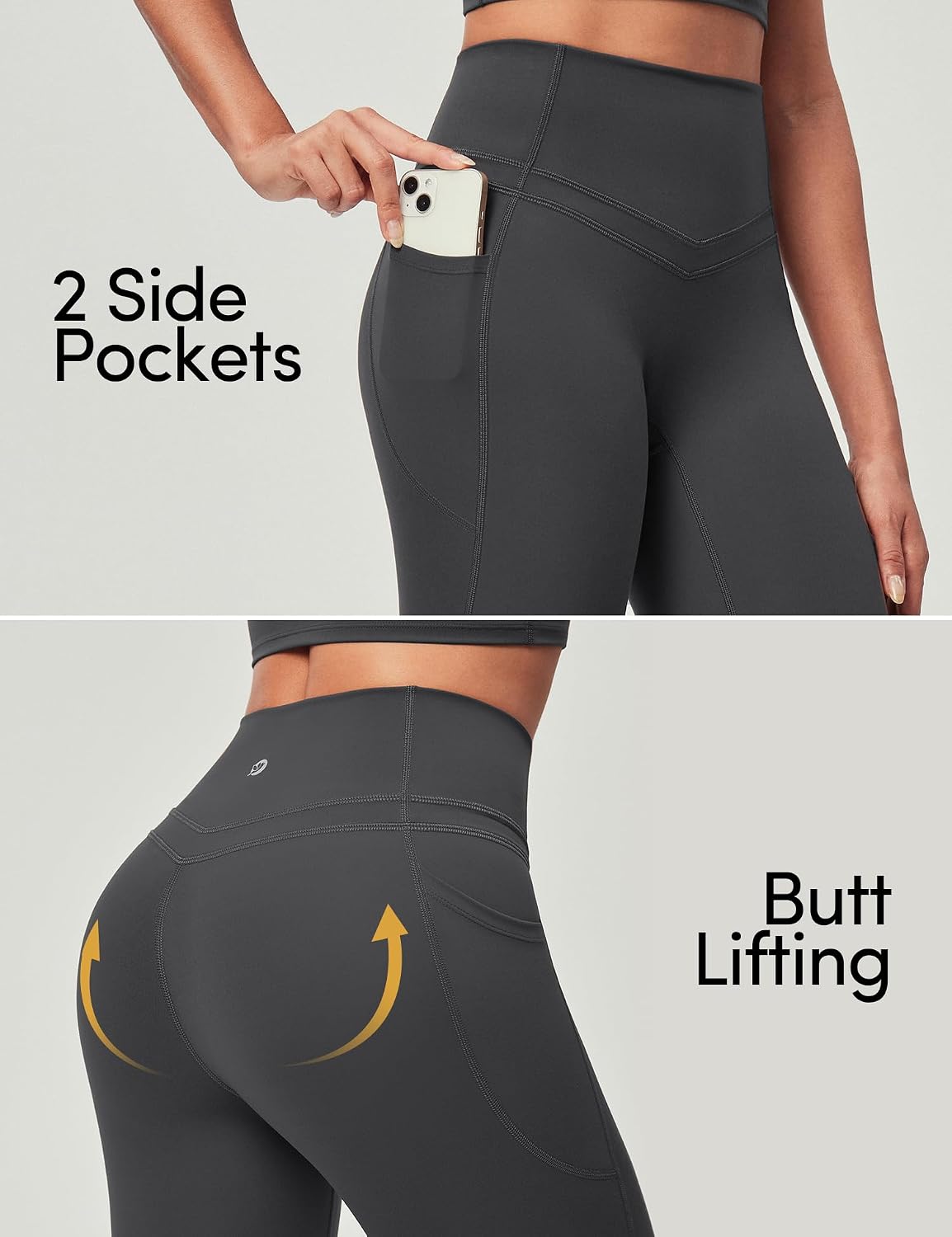 Thumbnail 4 de IUGA Compression Leggings 5.9" High Waist đ§â