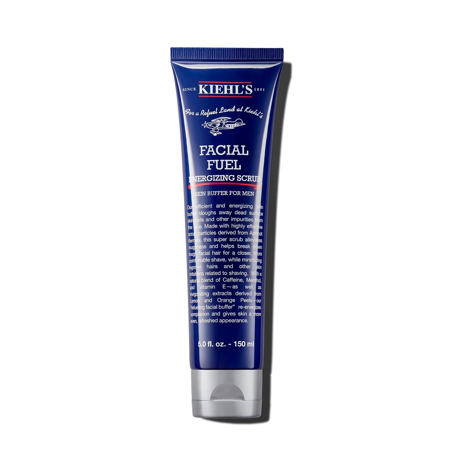 Detalle de Kiehl's S2499703 Facial Fuel Men's Energizing Scrub with Apricot Kernels