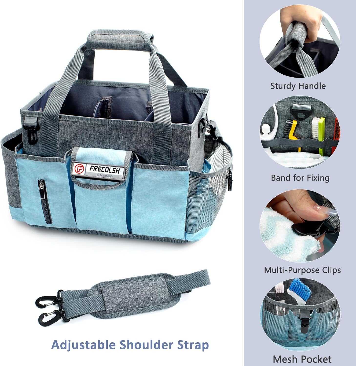 Detalle 2 de FRECOLSH Cleaning Caddy Organizer 1pc 🧽