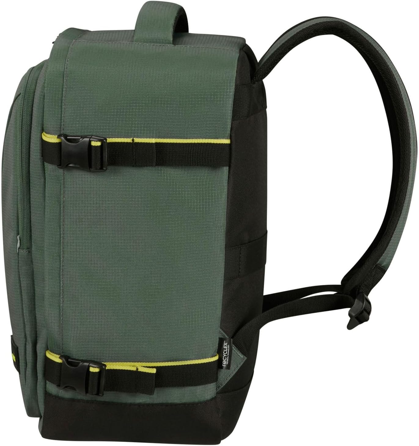Detalle de American Tourister Take2Cabin Ryanair cabin backpack (24 L) – 40 x 25 x 20 cm in Dark Forest green