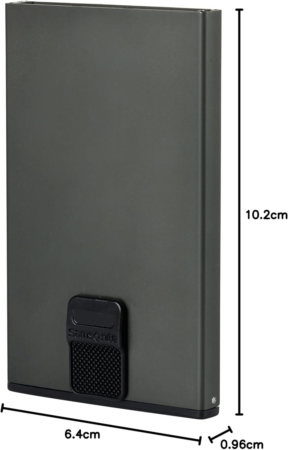 Thumbnail 4 de Samsonite ALU FIT SLG – custodia per schede, 10,2 cm, grigio (antracite)