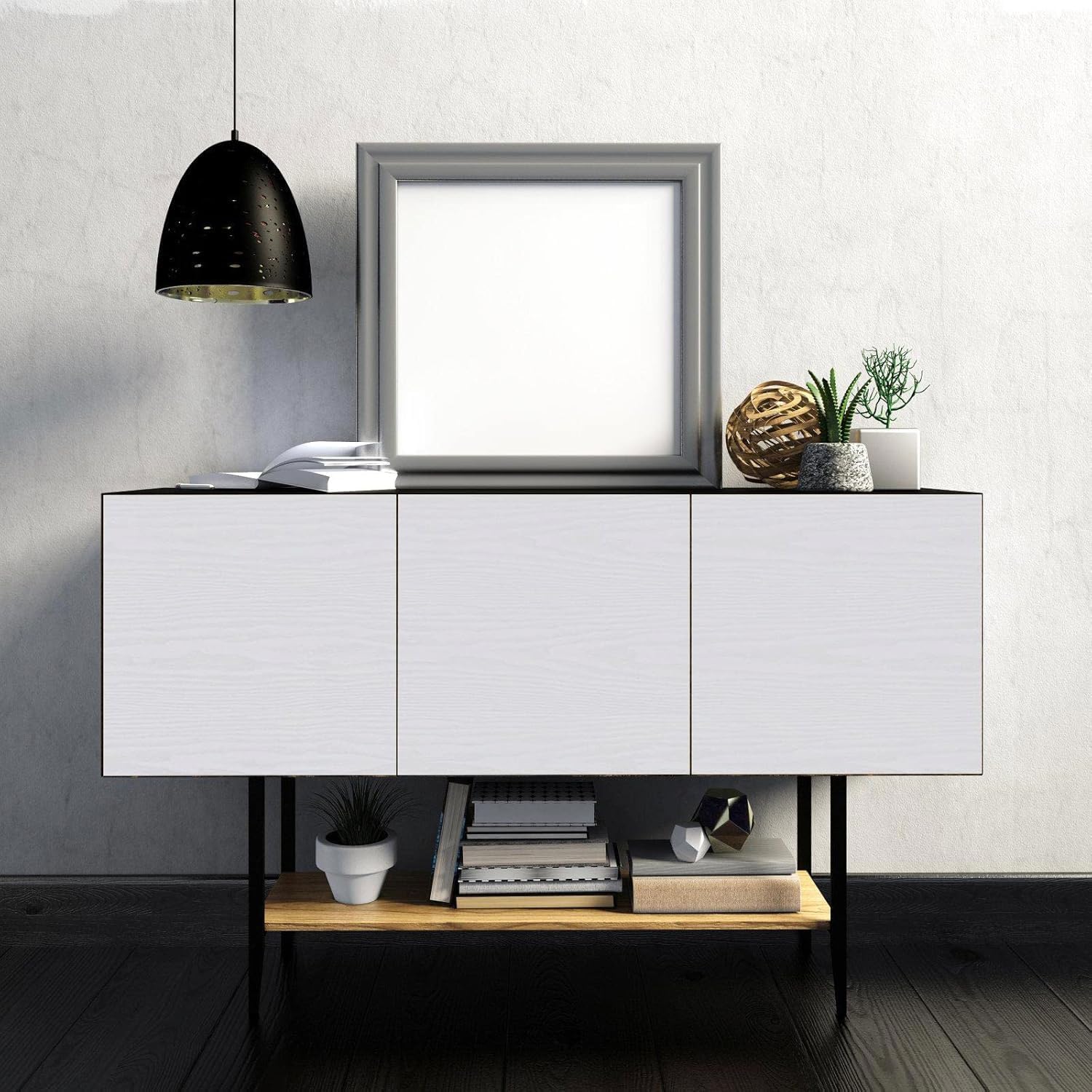 Thumbnail 5 de Hode Papier Adhesif Bois Blanc 40×300cm