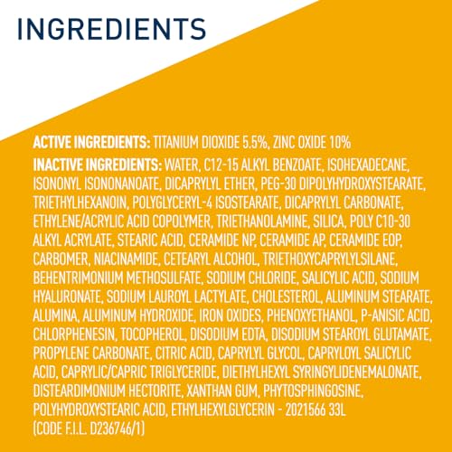 Thumbnail 9 de CeraVe Tinted Sunscreen for Face SPF 30 Mineral Moisturizer (Medium, 1.7oz)