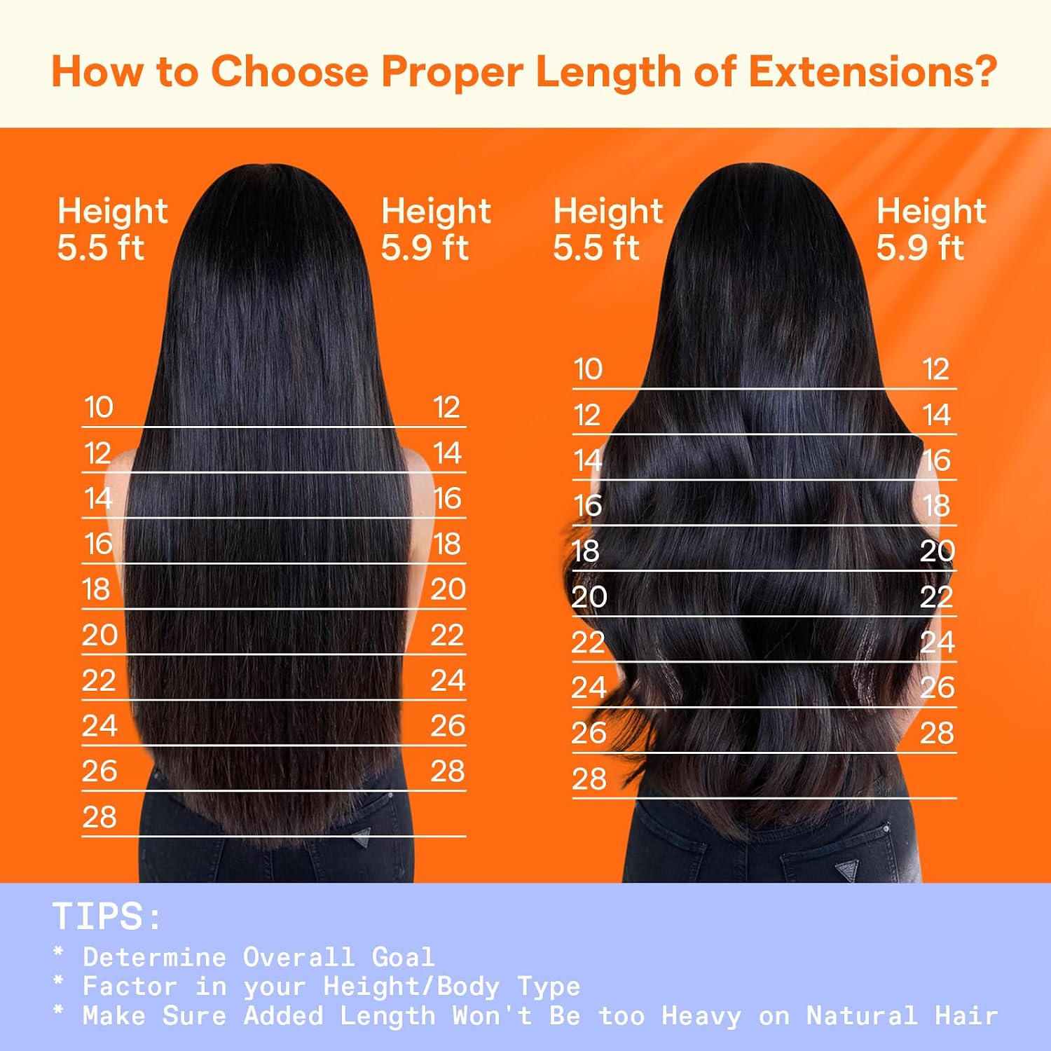Thumbnail 6 de Full Shine Black 24 Inch Clip-In Extensions 💇♀