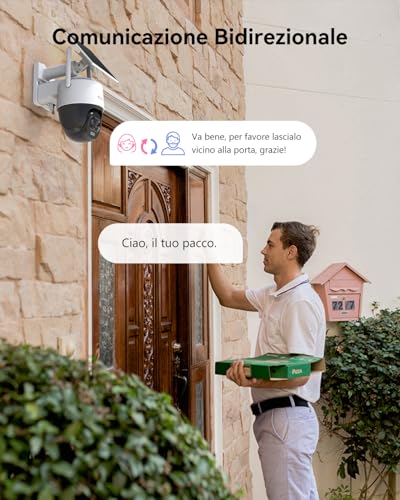 Thumbnail 9 de Imou 5MP Telecamera WiFi Esterno Senza Fili con Pannello Solare: sicurezza continua e wireless