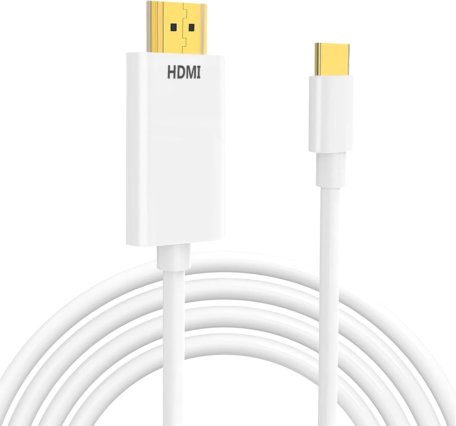 KikoSaka USB-C to HDMI Cable 4K60 Hz High Speed (6.6ft) – Type-C to HDMI Adapter for TV/Monitor/Projector